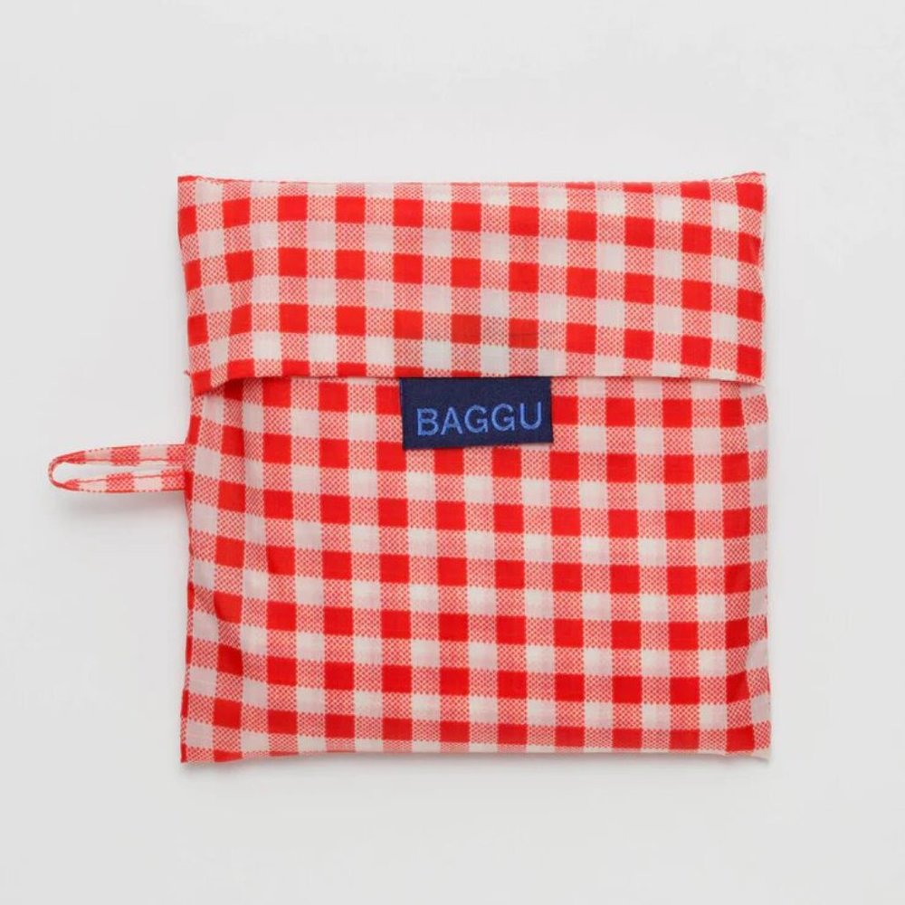 NWT Big Baggu - Red Gingham